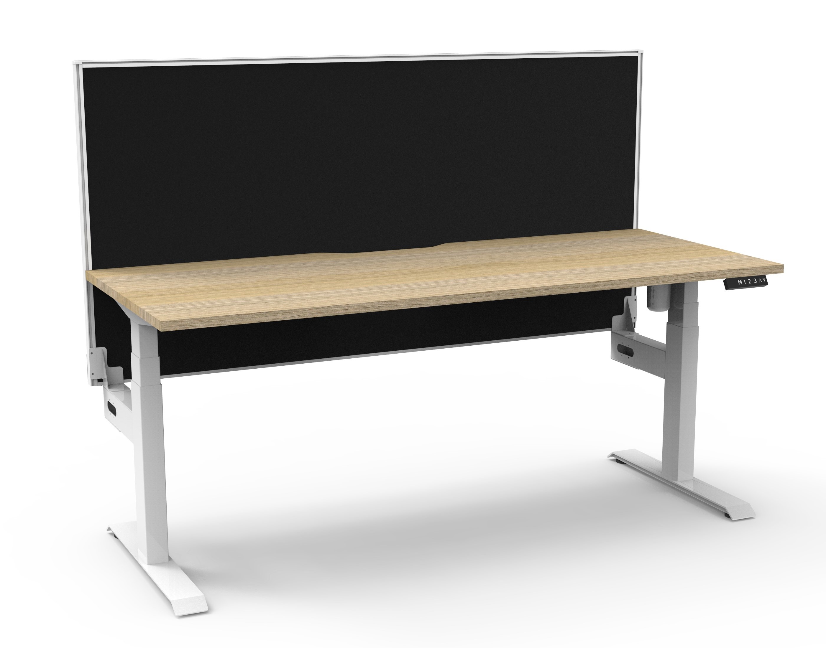 Boost Light Single Sided Workstation - With Screen